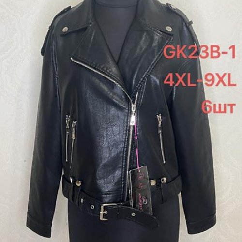 Куртка Modnulya (4XL-9XL) GK23B-1 black (деми) Modnulya GK23B-1 black