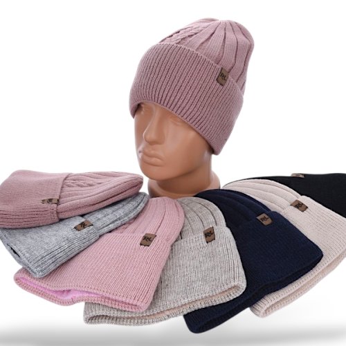 Шапка КОРОЛЕВА (one size) KL11 mix (зима) КОРОЛЕВА KL11 mix