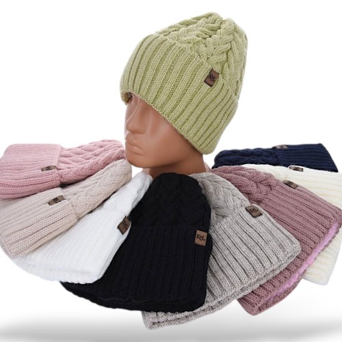 Шапка КОРОЛЕВА (one size) KL12 mix (зима) КОРОЛЕВА KL12 mix