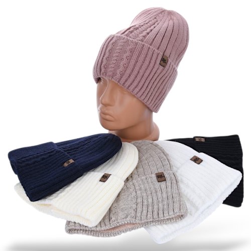 Шапка КОРОЛЕВА (one size) KL17 mix (зима) КОРОЛЕВА KL17 mix