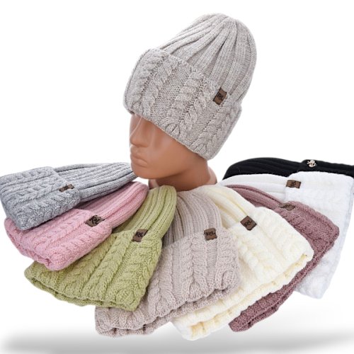 Шапка КОРОЛЕВА (one size) KL19 mix (зима) КОРОЛЕВА KL19 mix