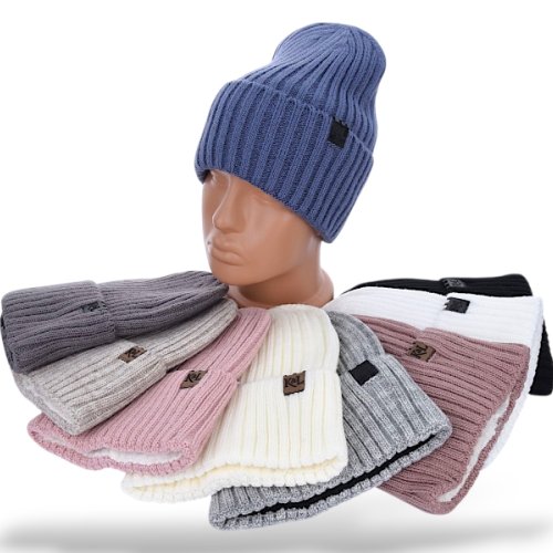 Шапка КОРОЛЕВА (one size) KL6 mix (зима) КОРОЛЕВА KL6 mix