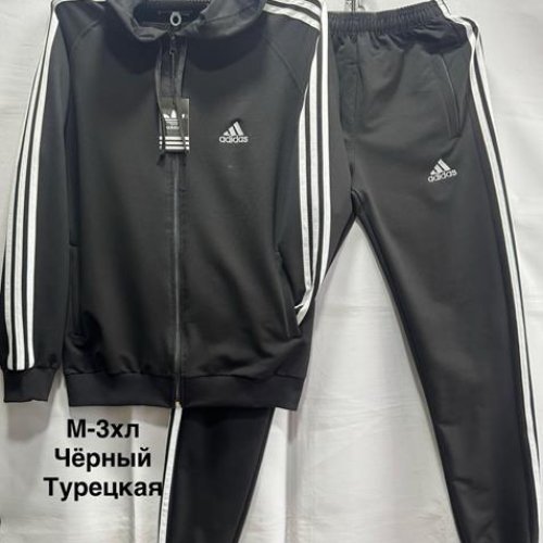 Костюм спорт Minh (M-3XL) MH1206 black (деми) Minh MH1206 black