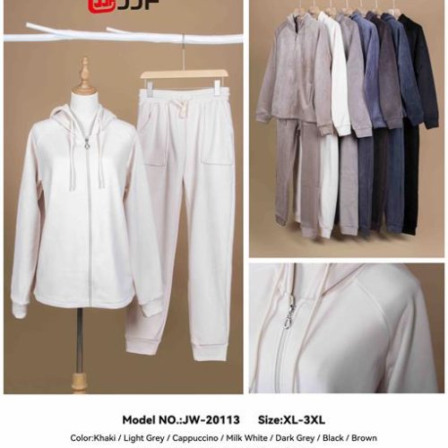 Костюм спорт JJF (XL-3XL) 20113 d.grey (зима) JJF 20113 d.grey