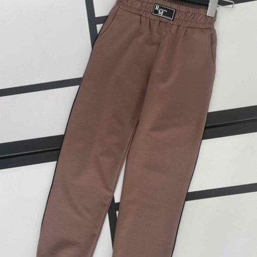 Штаны спорт Kosmy (128-158) K152 brown (деми) Kosmy K152 brown