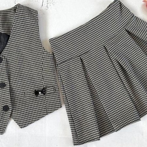 Костюм Moda school (122-146) 8562 grey (лето) Moda school 8562 grey