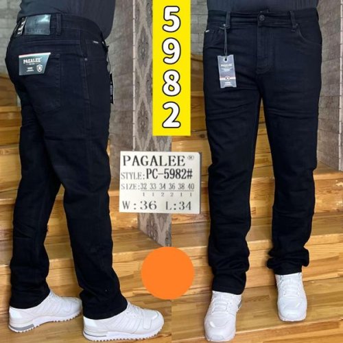 Джинсы Pagalee (32-40) PC5982 black (деми) Pagalee PC5982 black