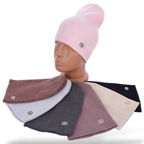 Шапка КОРОЛЕВА (one size) 14-04 mix (зима) КОРОЛЕВА 14-04 mix