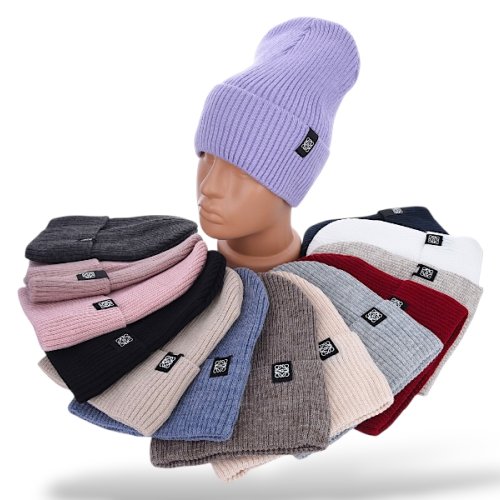 Шапка КОРОЛЕВА (one size) 14-05 mix (зима) КОРОЛЕВА 14-05 mix