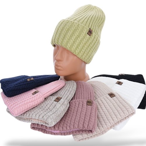 Шапка КОРОЛЕВА (one size) KL4 mix (зима) КОРОЛЕВА KL4 mix