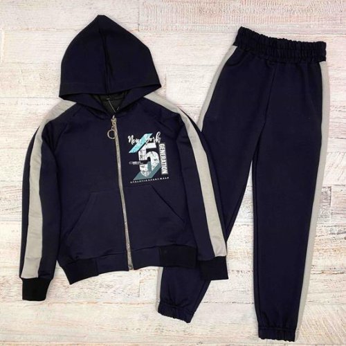 Костюм спорт LiMa kids (128-152) 2515 navy (деми) LiMa kids 2515 navy