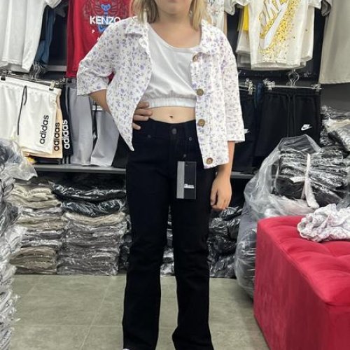 Штаны Fili kids (6-10) 1004 black (деми) Fili kids 1004 black