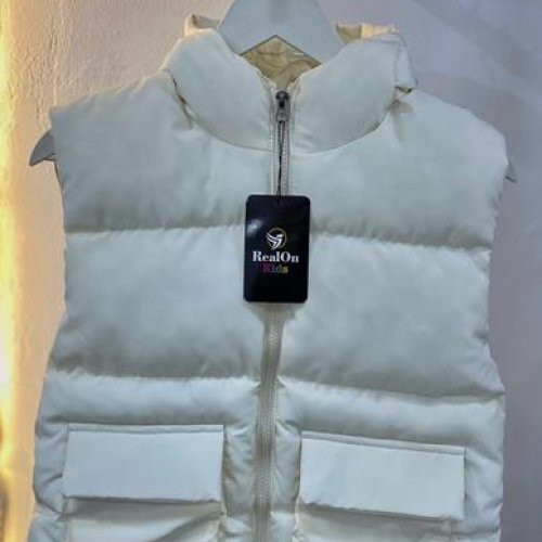 Жилетка Fili kids (6-14) FK1361 white (деми) Fili kids FK1361 white