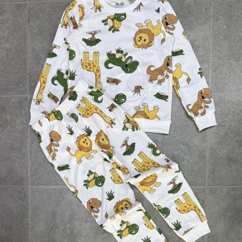 Пижама Fili kids (4-8) FK1374 white (зима) Fili kids FK1374 white