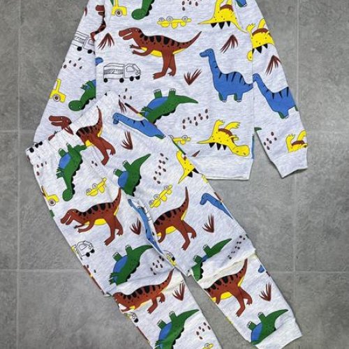 Пижама Fili kids (9-12) FK1375 l.grey (зима) Fili kids FK1375 l.grey