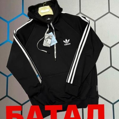 Худи Alex Clothes (2XL-6XL) 4806 black (деми) Alex Clothes 4806 black