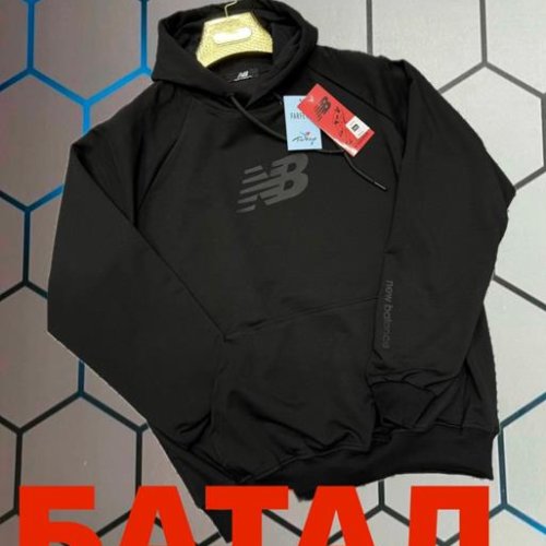 Худи Alex Clothes (2XL-6XL) 4808 black (деми) Alex Clothes 4808 black