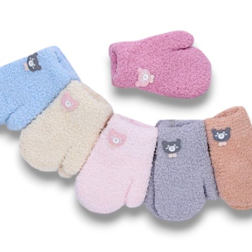 Варежки КОРОЛЕВА (2-4) J1005-1 mix (зима) КОРОЛЕВА J1005-1 mix