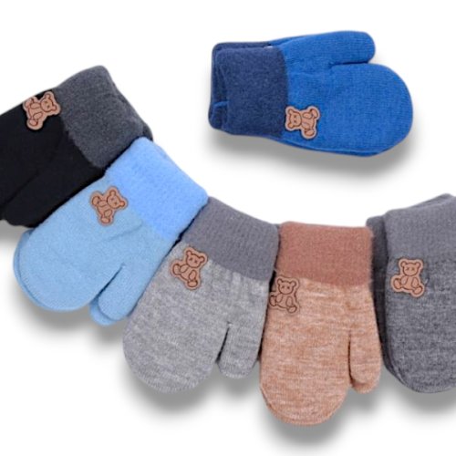 Варежки КОРОЛЕВА (1-3) J1007 mix (зима) КОРОЛЕВА J1007 mix