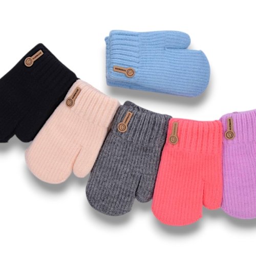 Варежки КОРОЛЕВА (7-9) J1020 mix (зима) КОРОЛЕВА J1020 mix