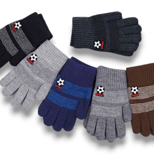 Перчатки КОРОЛЕВА (7-9) J2039 mix (зима) КОРОЛЕВА J2039 mix