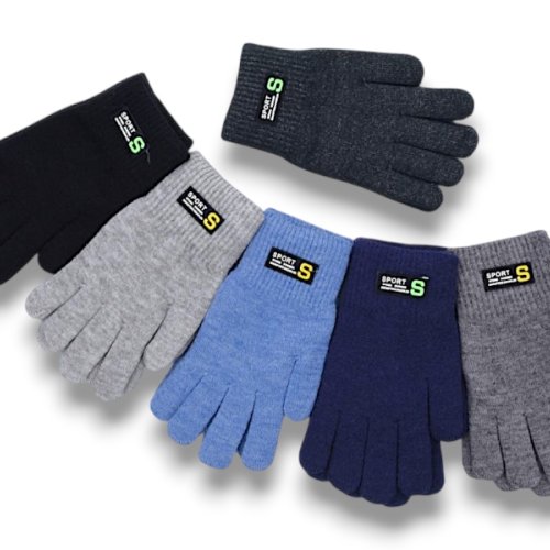 Перчатки КОРОЛЕВА (8-10) J2041 mix (зима) КОРОЛЕВА J2041 mix