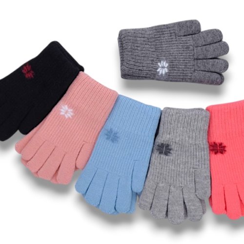 Перчатки КОРОЛЕВА (one size) J2042 mix (зима) КОРОЛЕВА J2042 mix