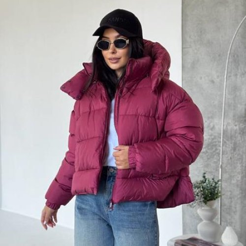 Куртка Trend (S-M) 2479 wine (зима) Trend 2479 wine