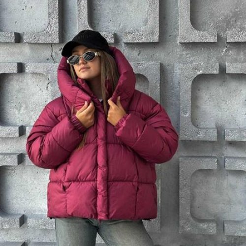 Куртка Trend (S-M) 2485 wine (зима) Trend 2485 wine