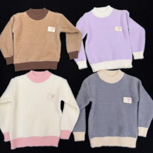 Свитер Yalisi (110-150) 815 lilac (зима) Yalisi 815 lilac