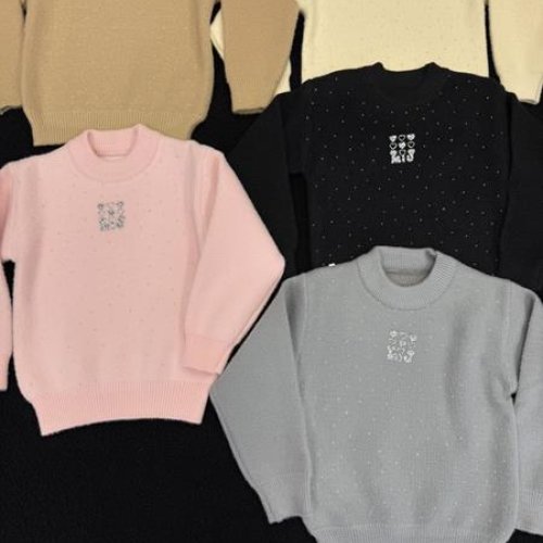 Свитер Yalisi (110-150) 820 black (зима) Yalisi 820 black