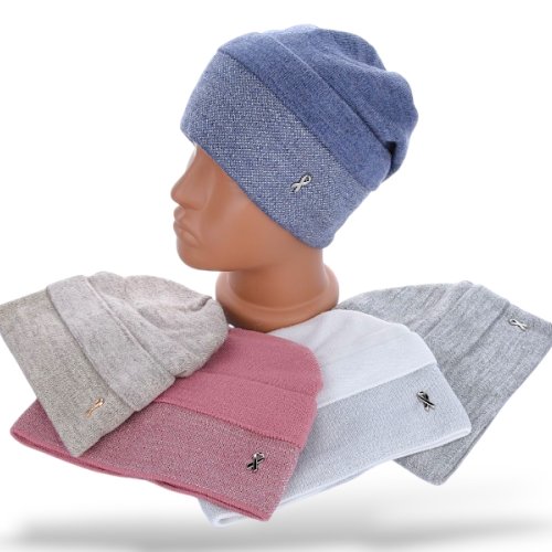 Шапка КОРОЛЕВА (one size) R21 mix (зима) КОРОЛЕВА R21 mix