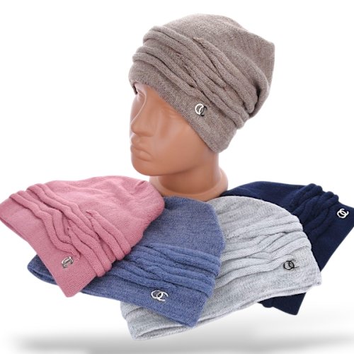 Шапка КОРОЛЕВА (one size) R24 mix (зима) КОРОЛЕВА R24 mix