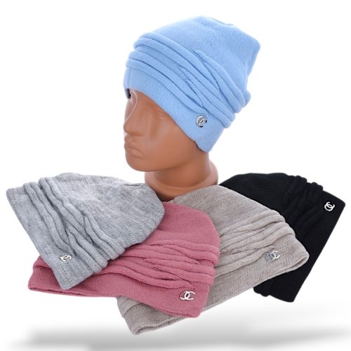 Шапка КОРОЛЕВА (one size) R26 mix (зима) КОРОЛЕВА R26 mix