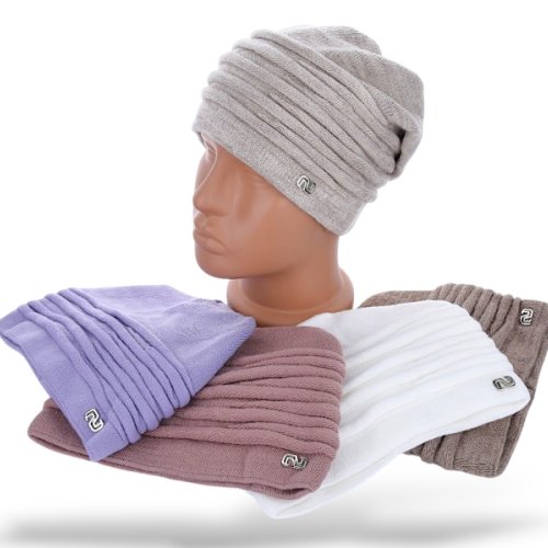 Шапка КОРОЛЕВА (one size) R12 mix (зима) КОРОЛЕВА R12 mix