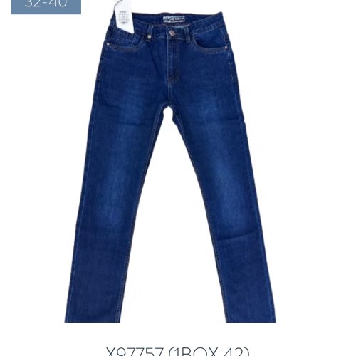 Джинсы God Baron (32-40) N97757 blue (деми) God Baron N97757 blue