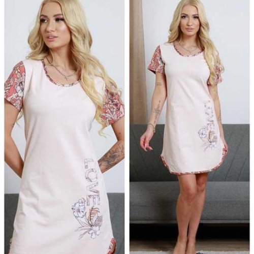 Туника Vehuiah (M-2XL) 3776 beige (лето) Vehuiah 3776 beige