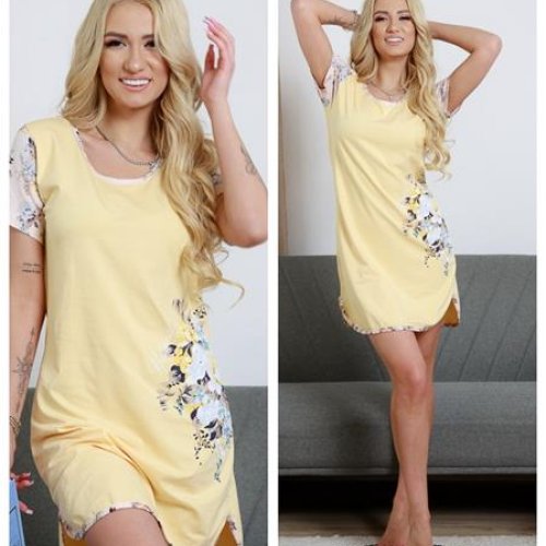 Туника Vehuiah (M-2XL) 3848 yellow (лето) Vehuiah 3848 yellow
