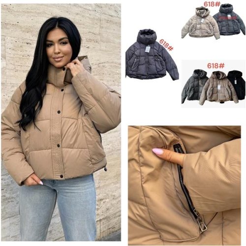 Куртка Katty (M-3XL) 618 brown (зима) Katty 618 brown