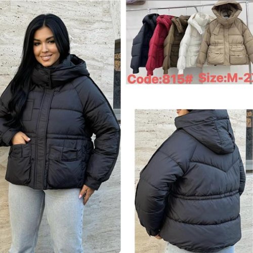 Куртка Katty (M-2XL) 815 khaki (зима) Katty 815 khaki