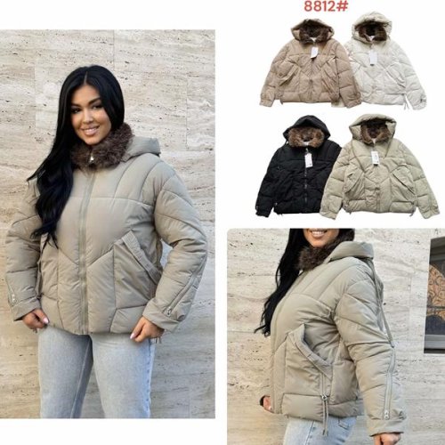 Куртка Katty (M-2XL) 8812 beige (зима) Katty 8812 beige