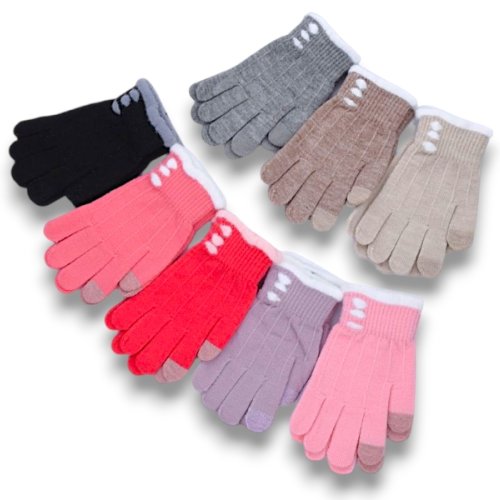 Перчатки KH clothes (5-8) 6103 mix (зима) KH clothes 6103 mix