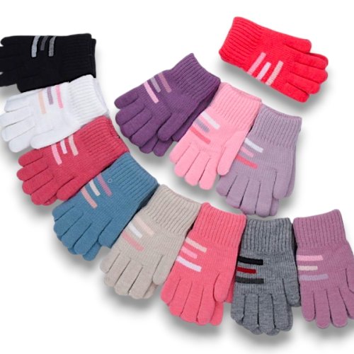 Перчатки KH clothes (5-8) 6115 mix (зима) KH clothes 6115 mix