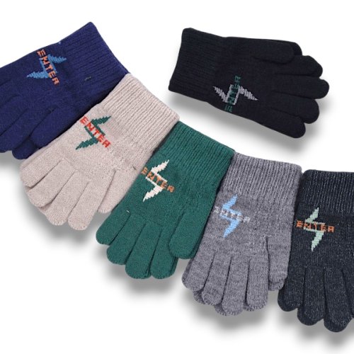 Перчатки КОРОЛЕВА (10-12) J2019 mix (зима) КОРОЛЕВА J2019 mix