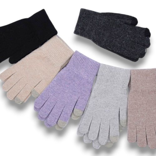 Перчатки КОРОЛЕВА (one size) J2026 mix (зима) КОРОЛЕВА J2026 mix