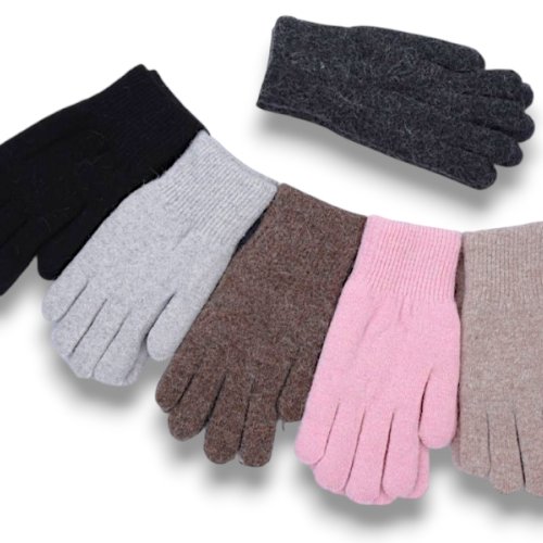 Перчатки КОРОЛЕВА (one size) J2028 mix (зима) КОРОЛЕВА J2028 mix