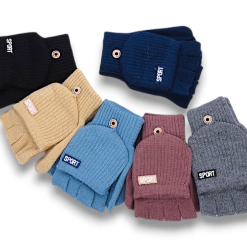 Варежки КОРОЛЕВА (10-12) J3006 mix (зима) КОРОЛЕВА J3006 mix