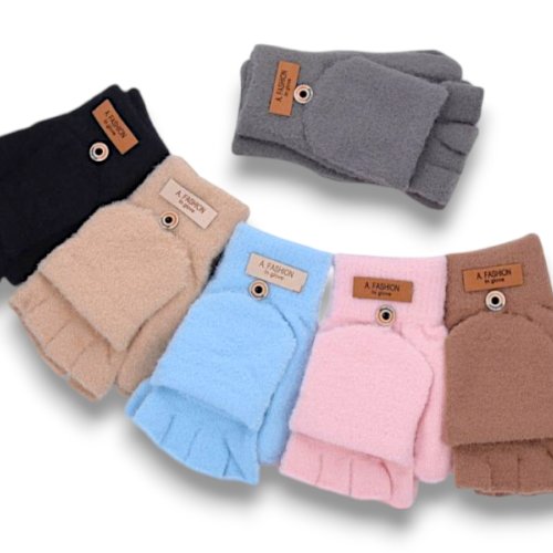 Варежки КОРОЛЕВА (one size) J3008 mix (зима) КОРОЛЕВА J3008 mix