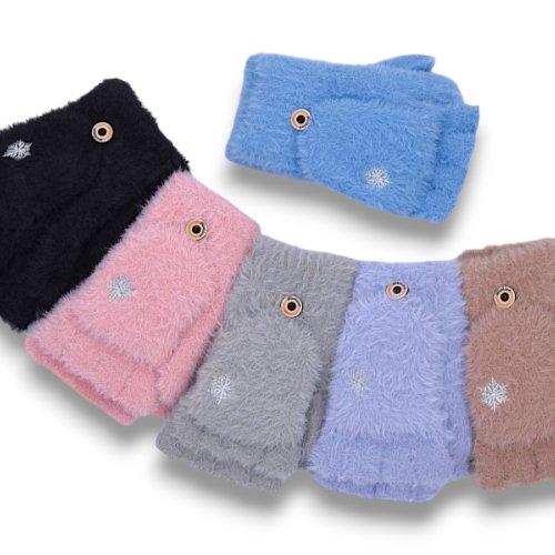 Варежки КОРОЛЕВА (8-12) J3011 mix (зима) КОРОЛЕВА J3011 mix