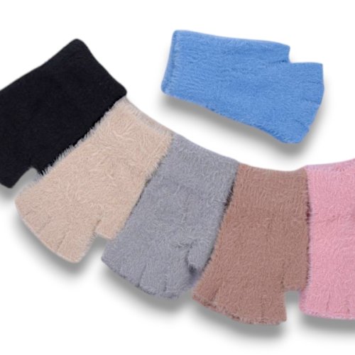 Перчатки КОРОЛЕВА (one size) J3013 mix (зима) КОРОЛЕВА J3013 mix